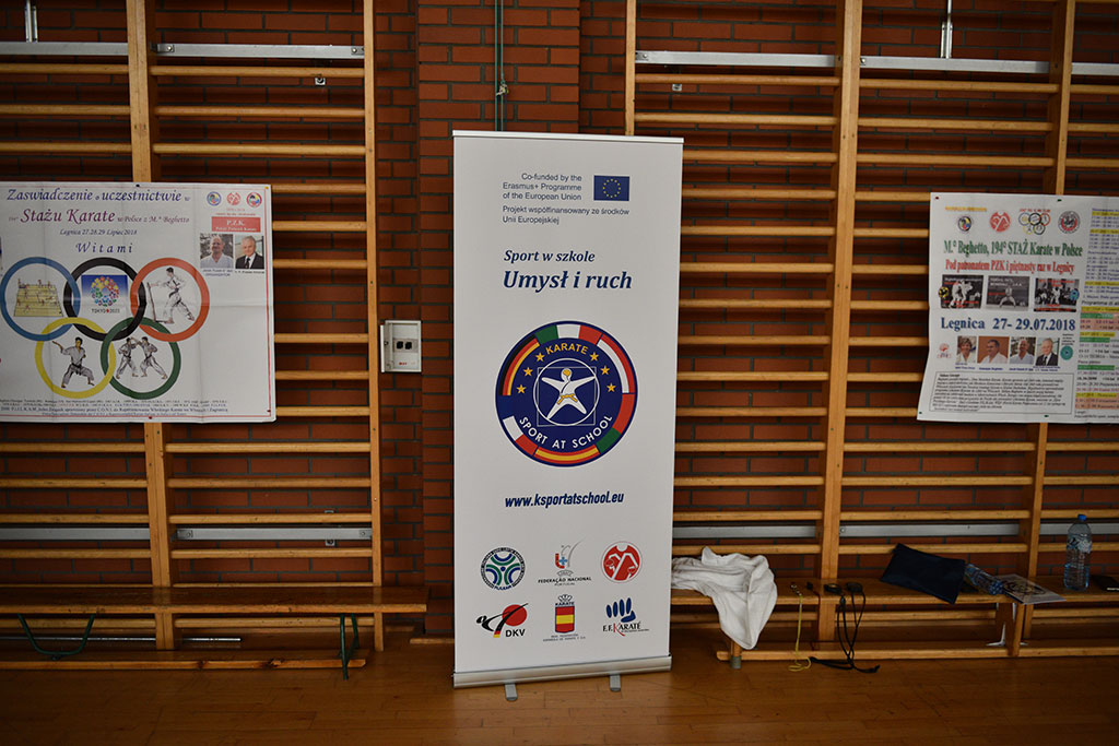 Staż karate z włoskim mistrzem Giuseppe Beghetto w Legnicy