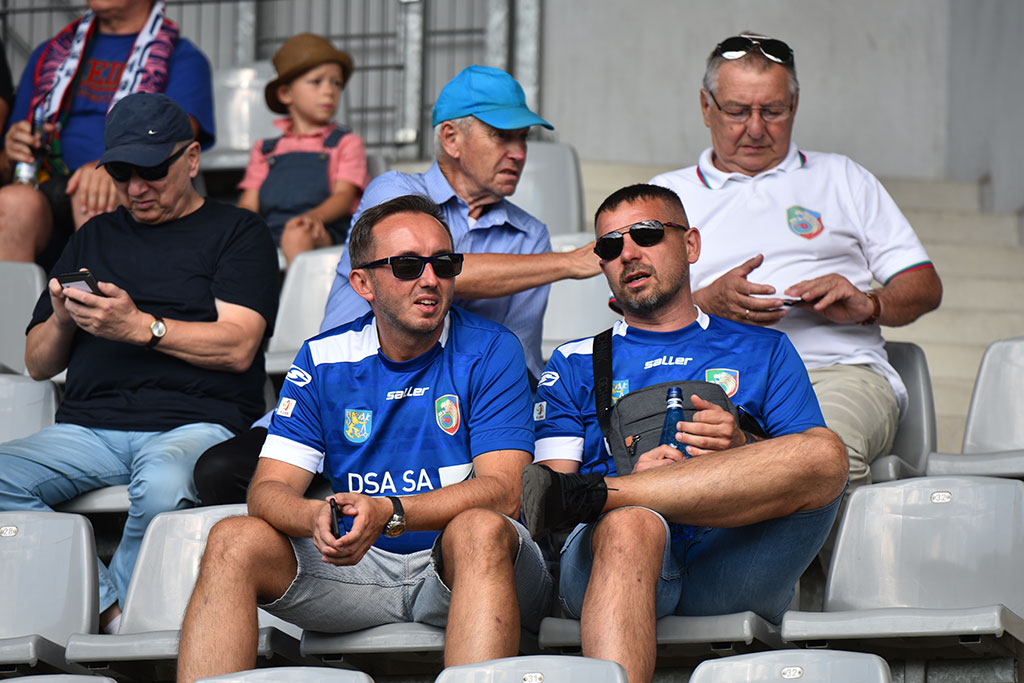 5,5 tysiąca kibiców na meczu Miedź Legnica - Górnik Zabrze