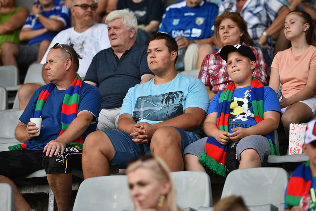 5,5 tysiąca kibiców na meczu Miedź Legnica - Górnik Zabrze
