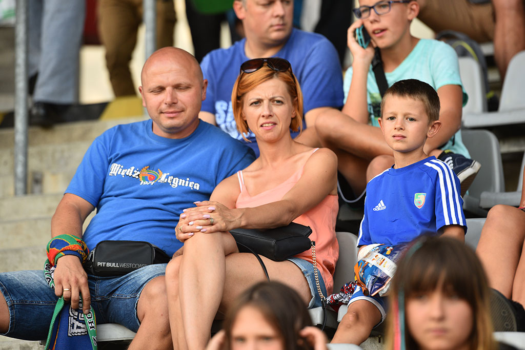 5,5 tysiąca kibiców na meczu Miedź Legnica - Górnik Zabrze