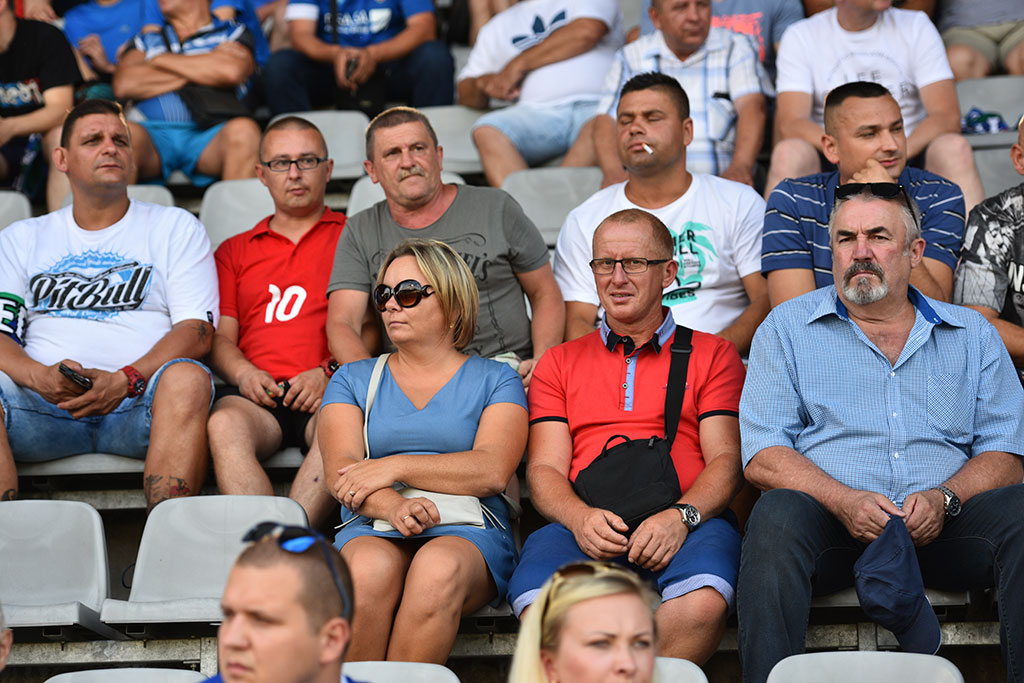 5,5 tysiąca kibiców na meczu Miedź Legnica - Górnik Zabrze