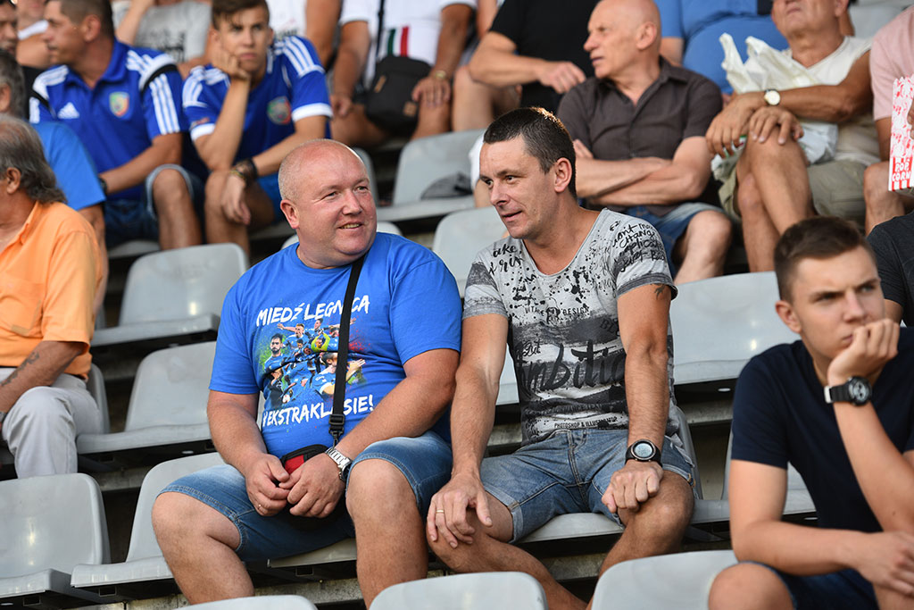 5,5 tysiąca kibiców na meczu Miedź Legnica - Górnik Zabrze