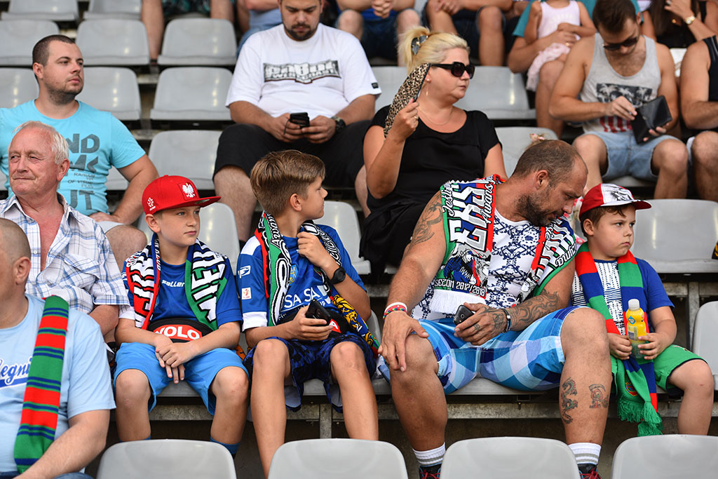 5,5 tysiąca kibiców na meczu Miedź Legnica - Górnik Zabrze