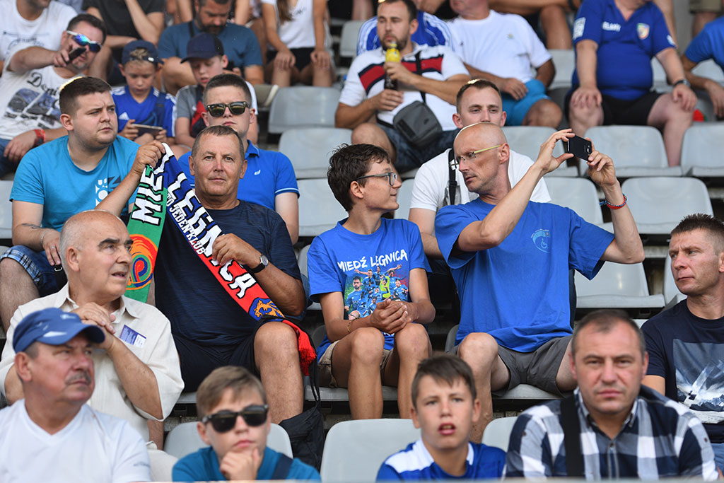 5,5 tysiąca kibiców na meczu Miedź Legnica - Górnik Zabrze