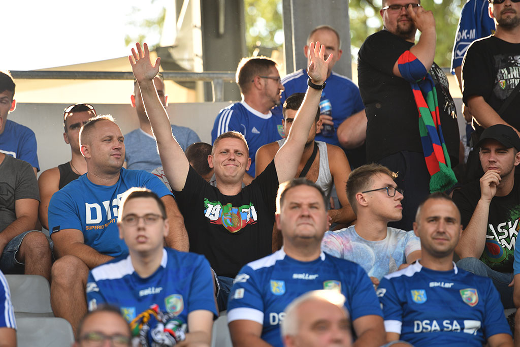 5,5 tysiąca kibiców na meczu Miedź Legnica - Górnik Zabrze