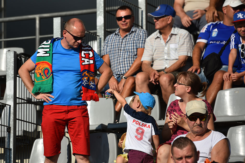5,5 tysiąca kibiców na meczu Miedź Legnica - Górnik Zabrze