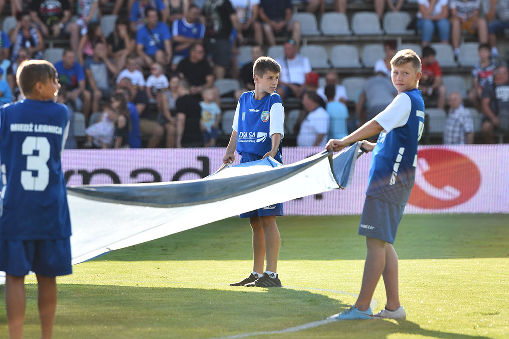 5,5 tysiąca kibiców na meczu Miedź Legnica - Górnik Zabrze