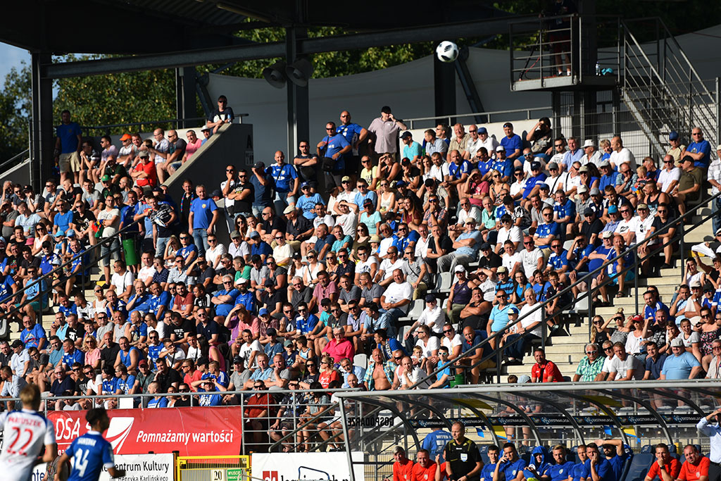 5,5 tysiąca kibiców na meczu Miedź Legnica - Górnik Zabrze