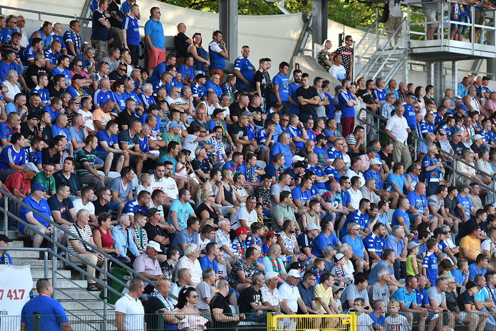 5,5 tysiąca kibiców na meczu Miedź Legnica - Górnik Zabrze
