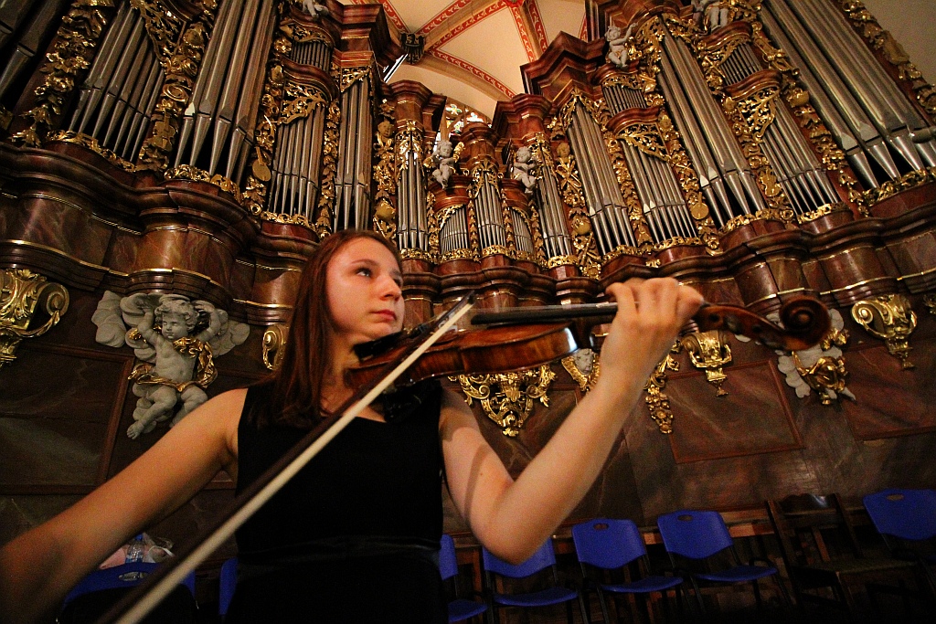 LWO: Klaudia Ciosek i Paweł Opala dali koncert w katedrze