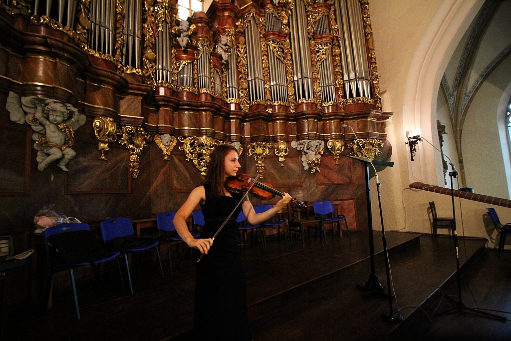 LWO: Klaudia Ciosek i Paweł Opala dali koncert w katedrze