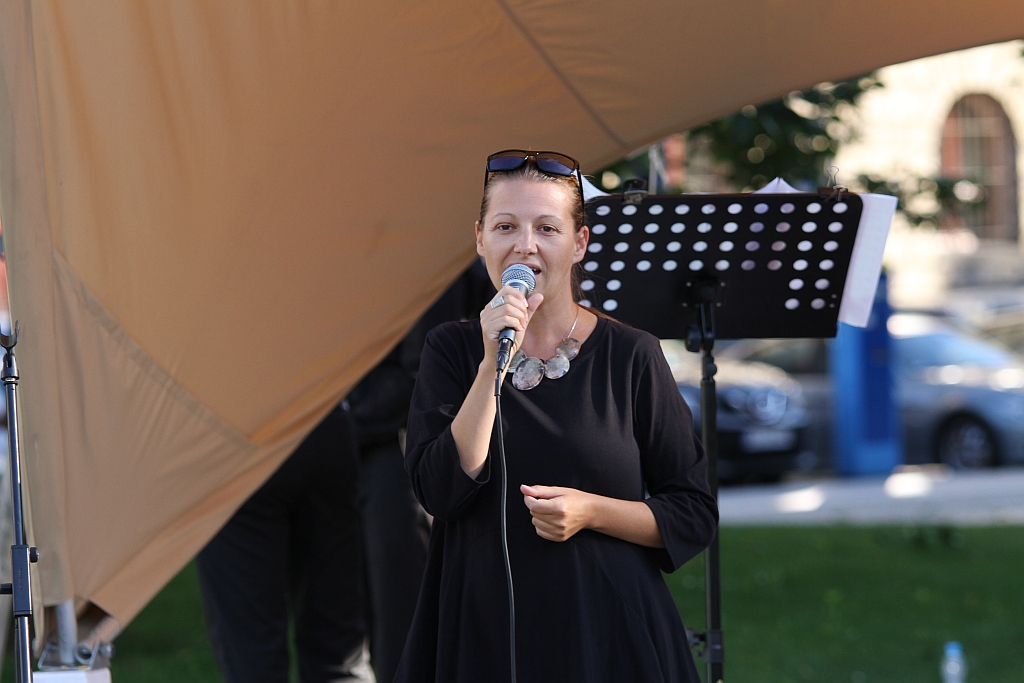 Niedzielny koncert na Skwerze Powstańców Wielkopolskich
