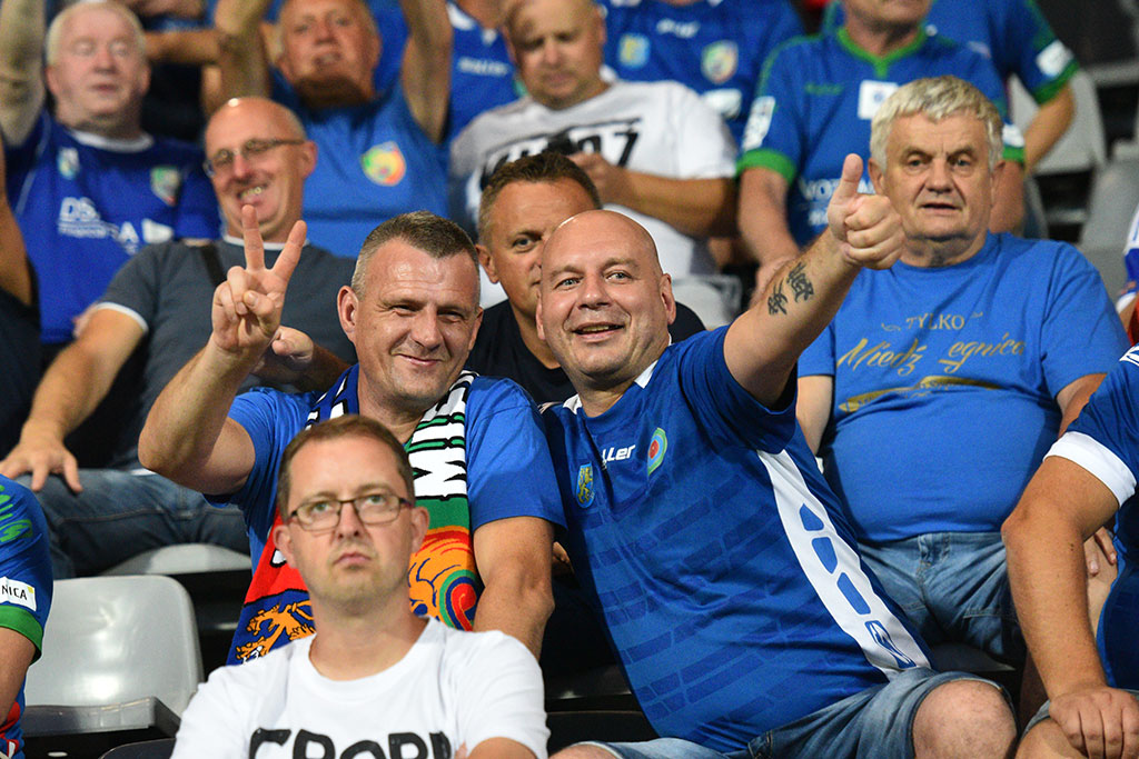 Ponad 5 tysięcy widzów na meczu Miedź Legnica - Korona Kielce