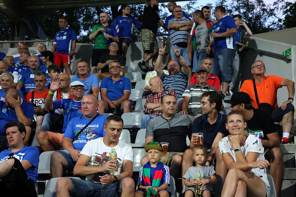 Ponad 5 tysięcy widzów na meczu Miedź Legnica - Korona Kielce