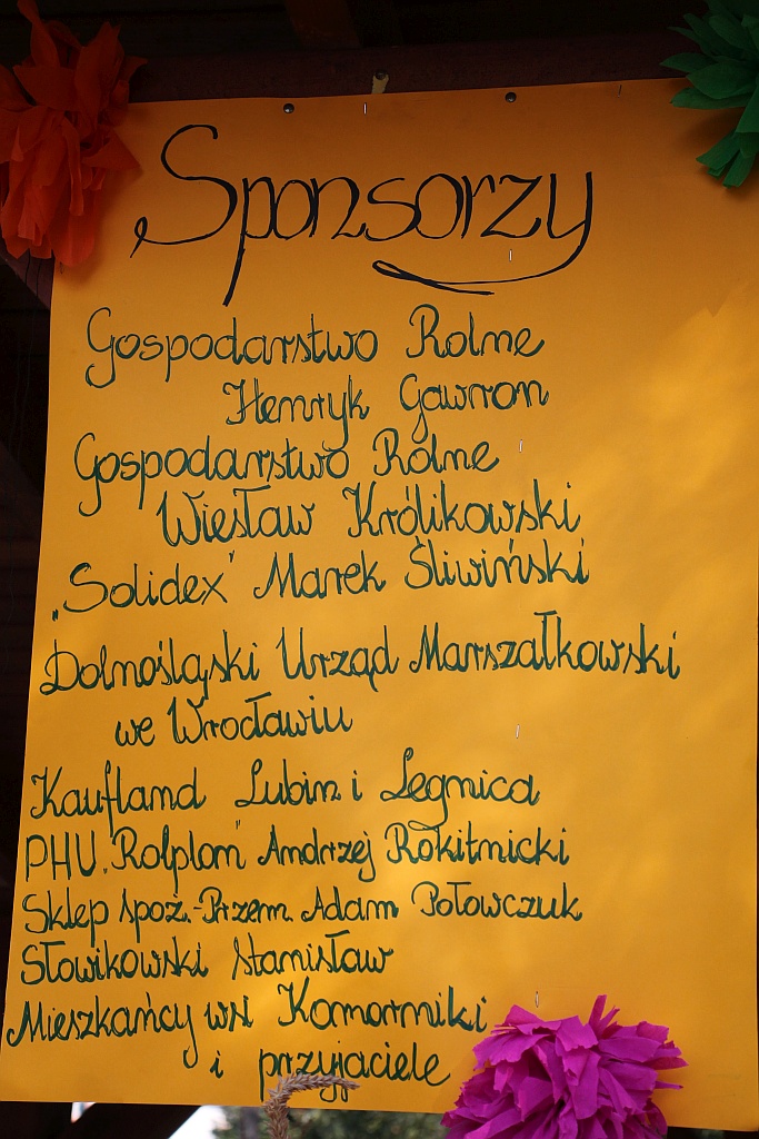W Komornikach w gminie Ruja odbyły się dożynki sołeckie