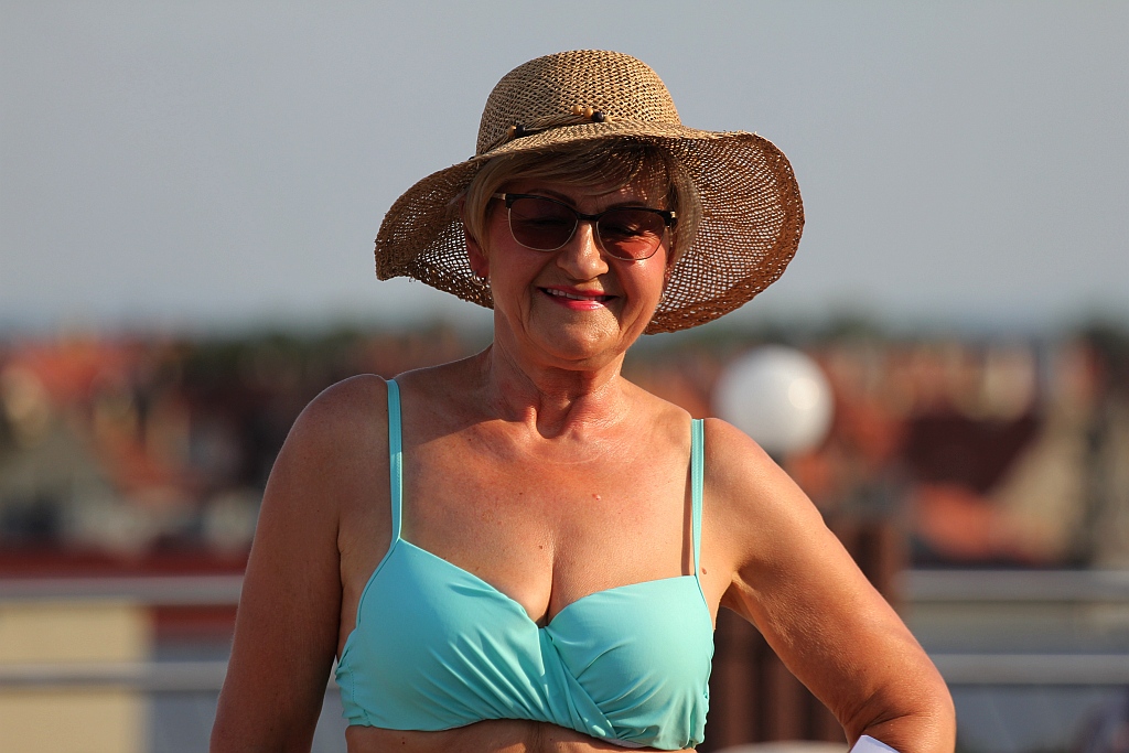 Mieszkanka Chocianowa została tegoroczną Miss Bikini 65 +