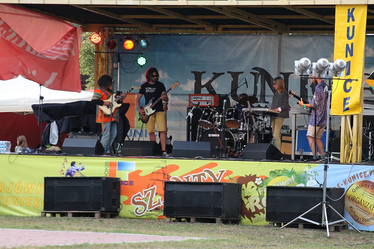 Zielony Groszek wystąpił na festiwalowej scenie w Kunicach