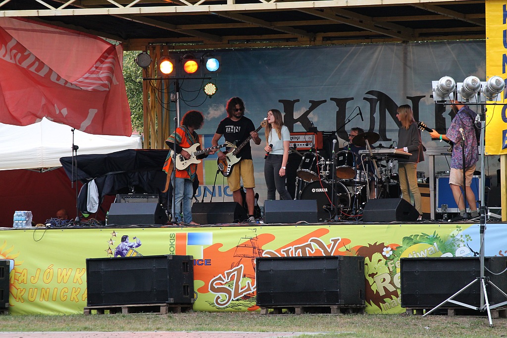 Zielony Groszek wystąpił na festiwalowej scenie w Kunicach