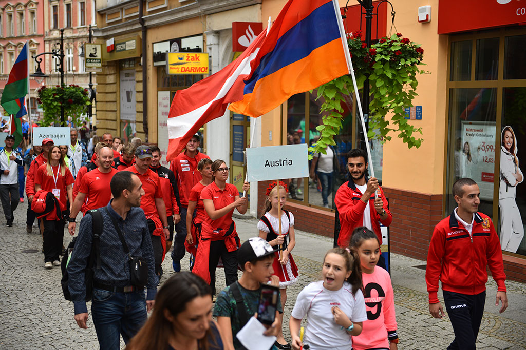 Uroczysta inauguracja Mistrzostw Europy Seniorów w łucznictwie