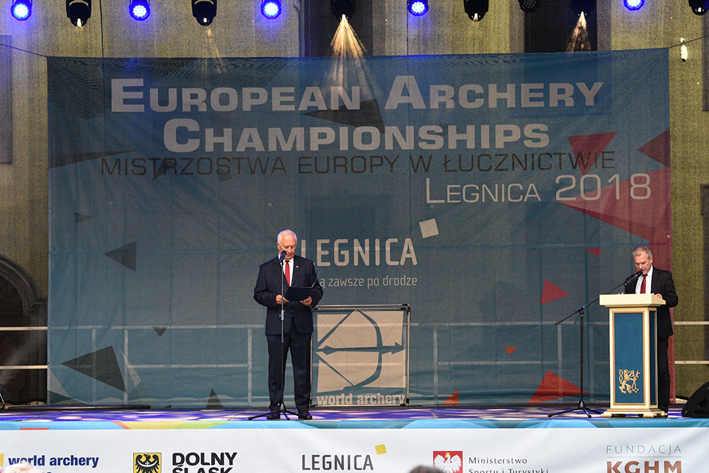 Uroczysta inauguracja Mistrzostw Europy Seniorów w łucznictwie