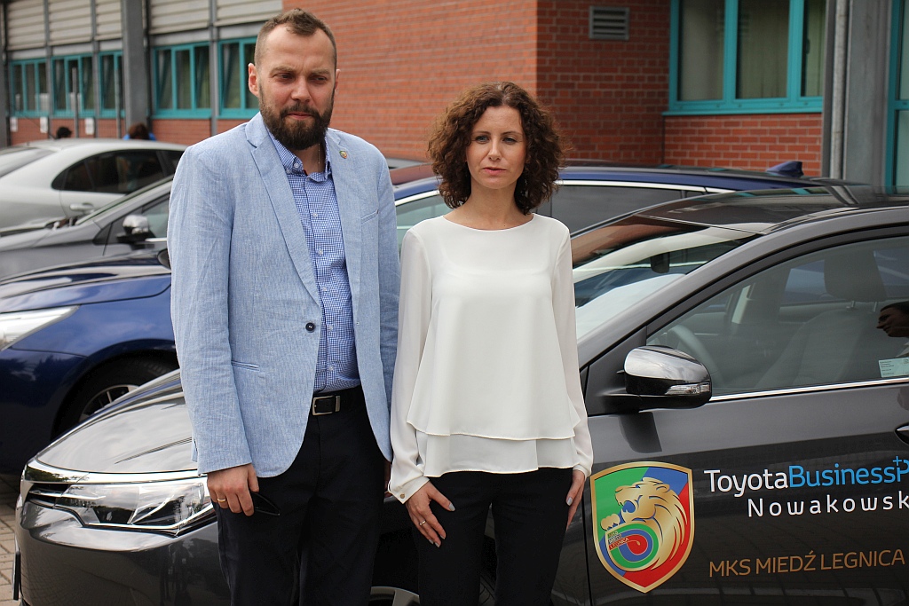 Toyota Nowakowski kolejnym sponsorem Miedzi Legnica