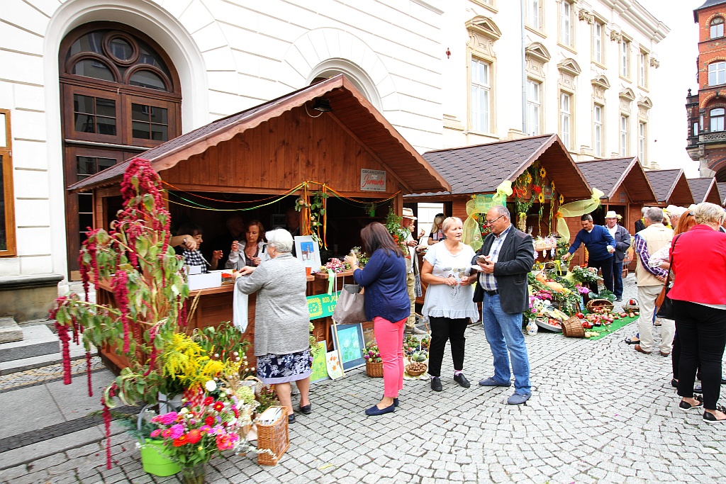 Działkowcy i pszczelarze opanowali legnicki rynek