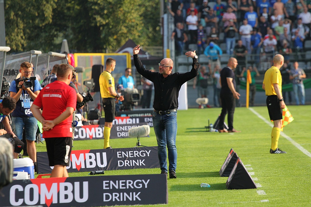 Miedź Legnica w pięknym stylu wygrała z Zagłębiem Lubin