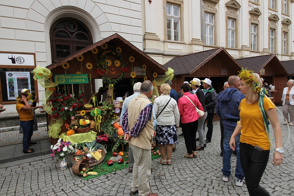 Działkowcy i pszczelarze opanowali legnicki rynek