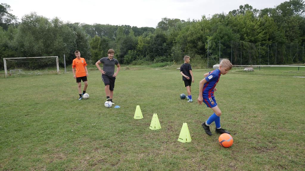 Młodzi sportowcy wypoczywali na Best Spynacz Summer Camp Austria