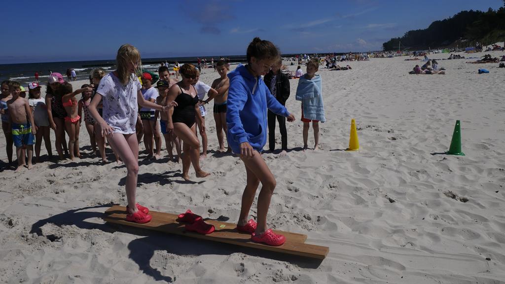 Kilkaset osób wyjechało ze Spynaczem na wakacje nad morze