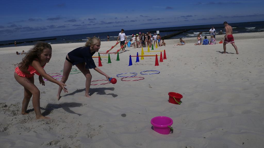 Kilkaset osób wyjechało ze Spynaczem na wakacje nad morze