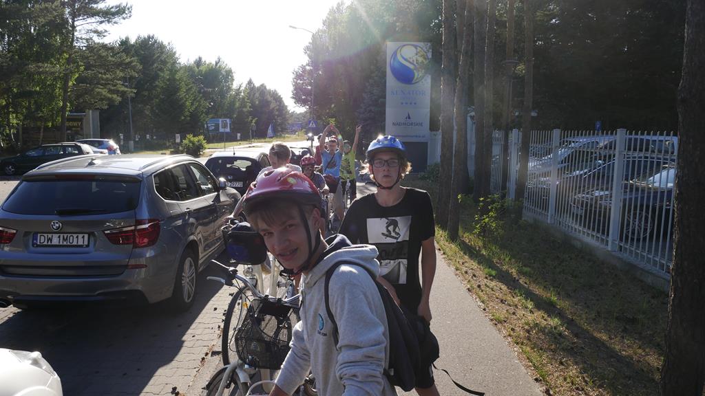 Kilkaset osób wyjechało ze Spynaczem na wakacje nad morze