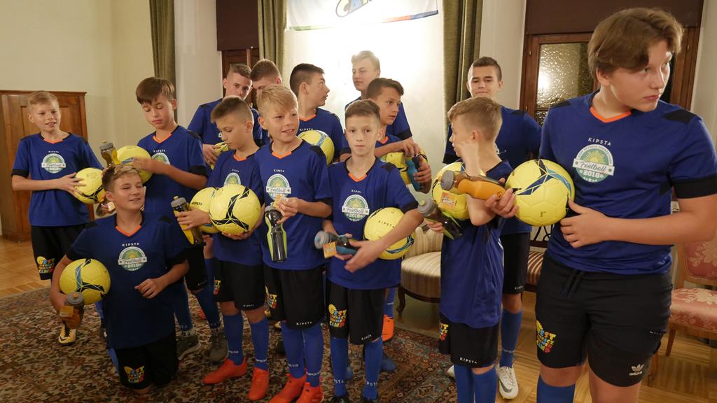 Młodzi sportowcy wypoczywali na Best Spynacz Summer Camp Austria