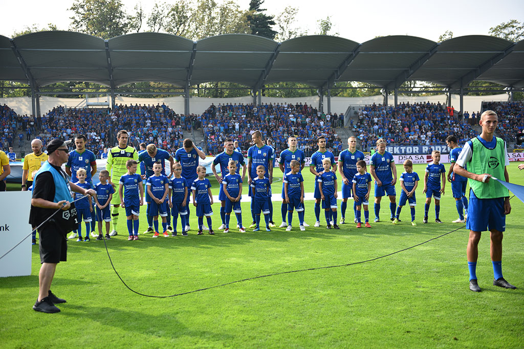 Historyczne derby: Miedź Legnica pokonała Zagłębie Lubin