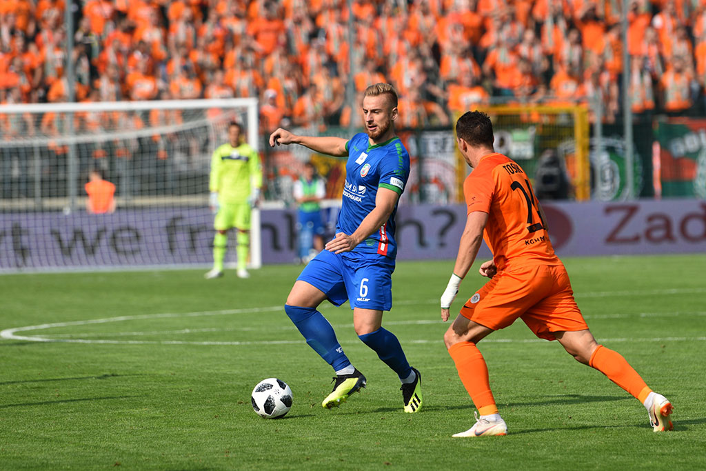 Historyczne derby: Miedź Legnica pokonała Zagłębie Lubin