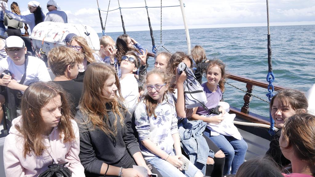 Kilkaset osób wyjechało ze Spynaczem na wakacje nad morze