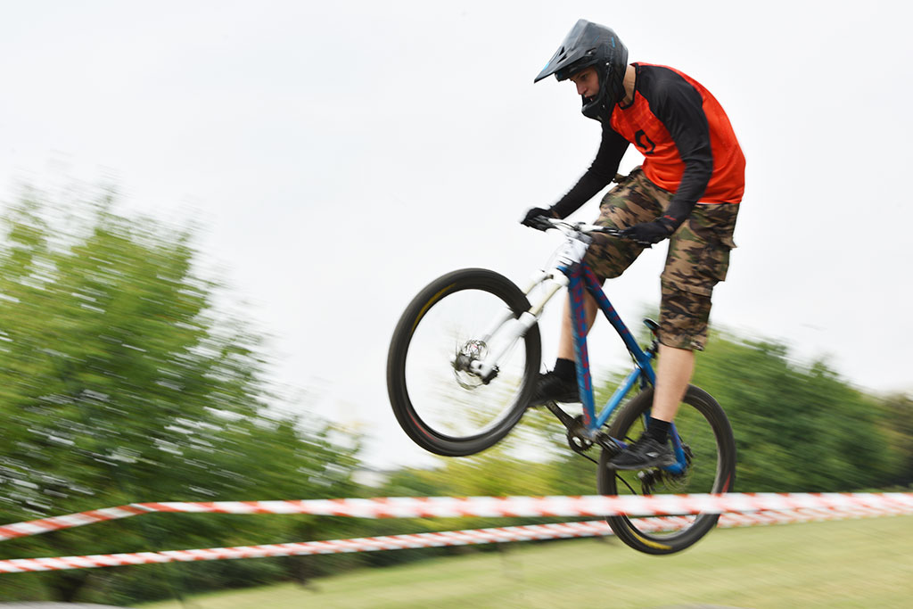 Wielkie święto rowerzystów odbywa się w  Parku Bielańskim