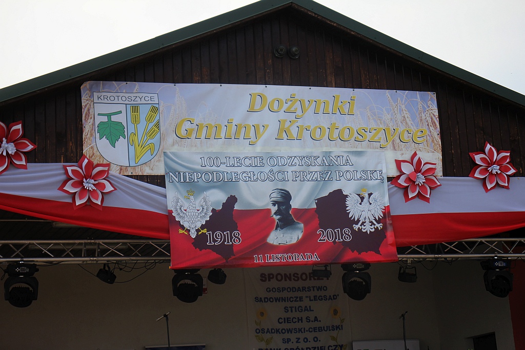 W Krotoszycach cała gmina wspólnie bawiła się na dożynkach