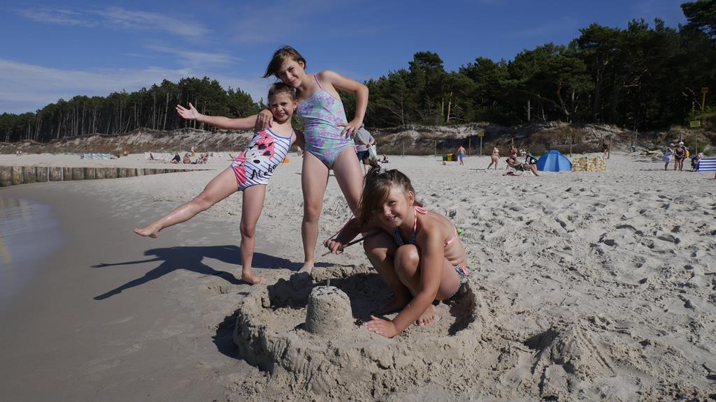 Kilkaset osób wyjechało ze Spynaczem na wakacje nad morze