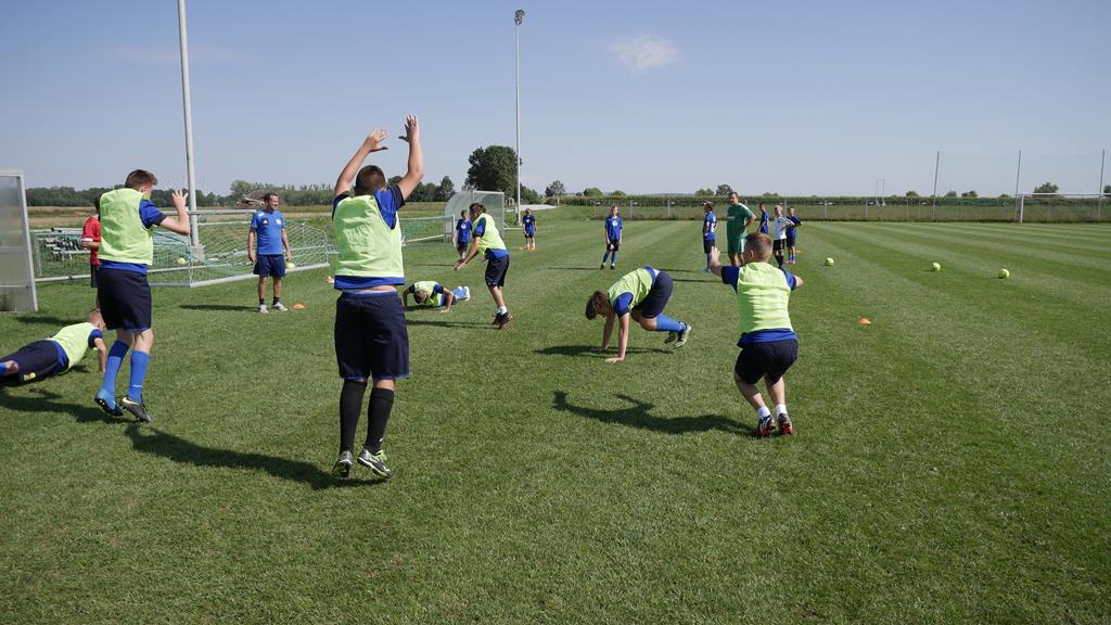 Młodzi sportowcy wypoczywali na Best Spynacz Summer Camp Austria