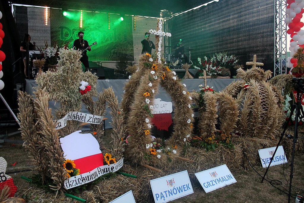 Formacja Łobuzy gwiazdą gminnych dożynek w Siedliskach