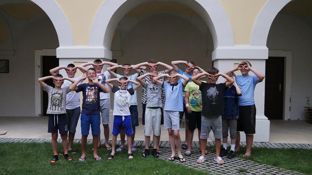 Młodzi sportowcy wypoczywali na Best Spynacz Summer Camp Austria