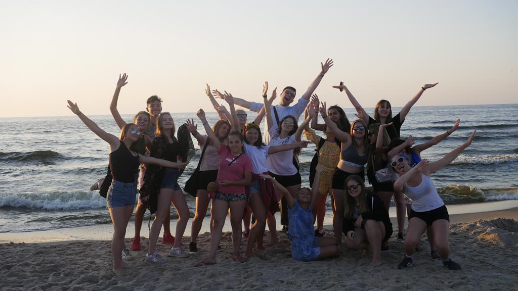 Kilkaset osób wyjechało ze Spynaczem na wakacje nad morze