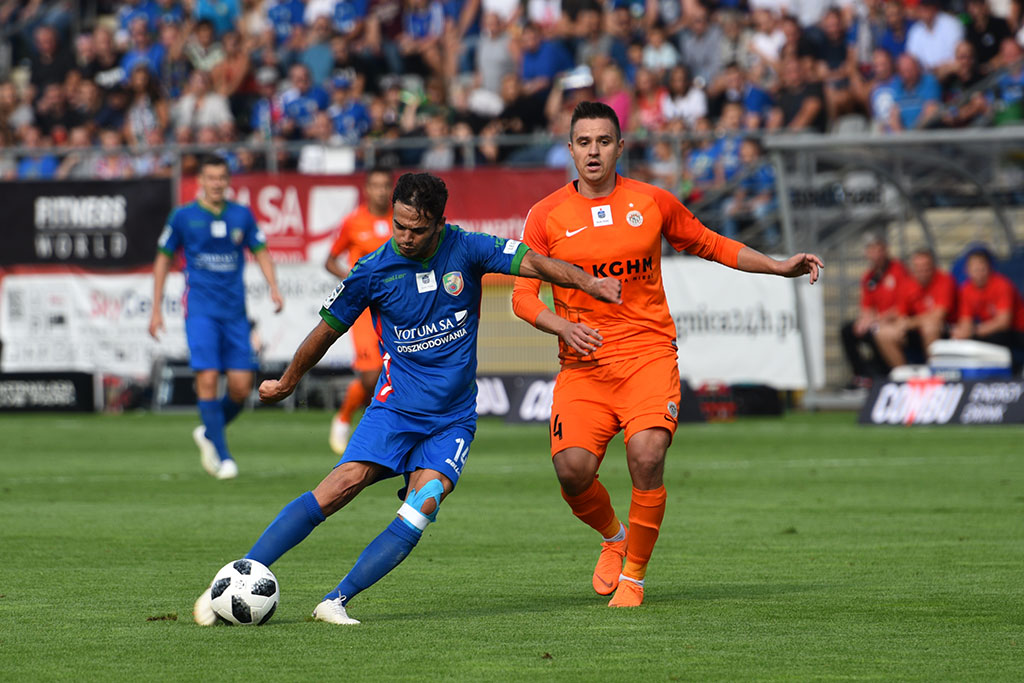 Historyczne derby: Miedź Legnica pokonała Zagłębie Lubin