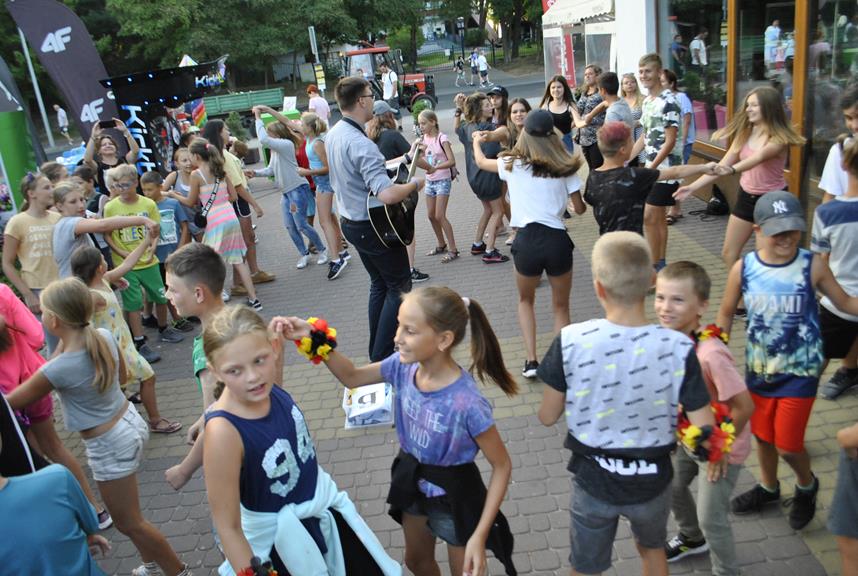 Kilkaset osób wyjechało ze Spynaczem na wakacje nad morze