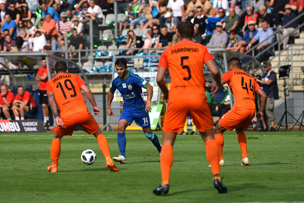 Historyczne derby: Miedź Legnica pokonała Zagłębie Lubin