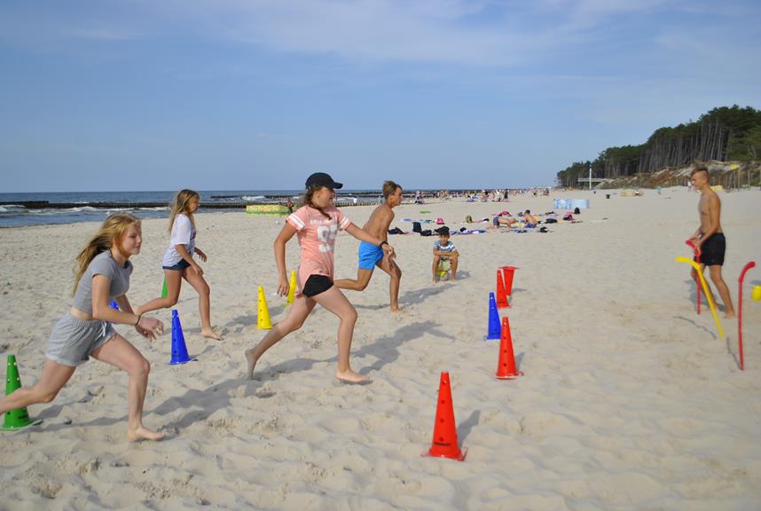 Kilkaset osób wyjechało ze Spynaczem na wakacje nad morze