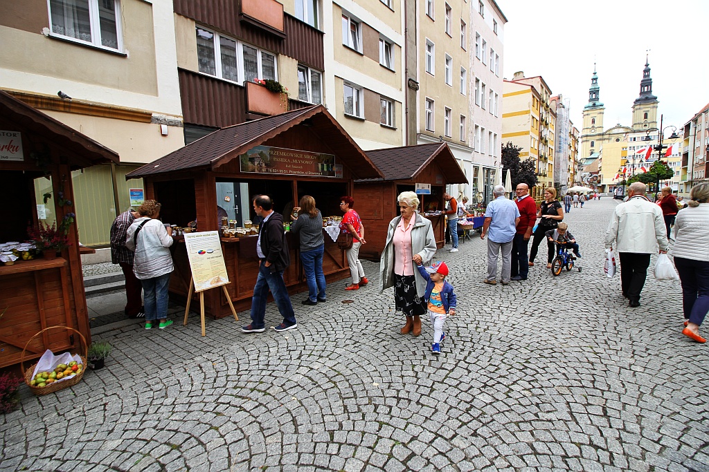 Działkowcy i pszczelarze opanowali legnicki rynek