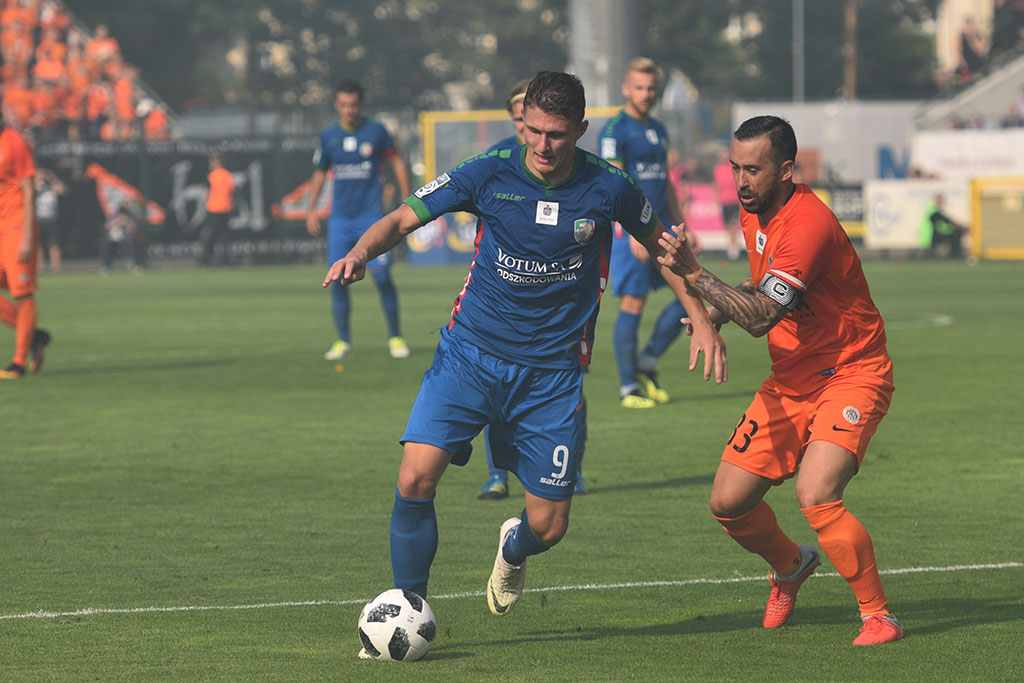 Historyczne derby: Miedź Legnica pokonała Zagłębie Lubin