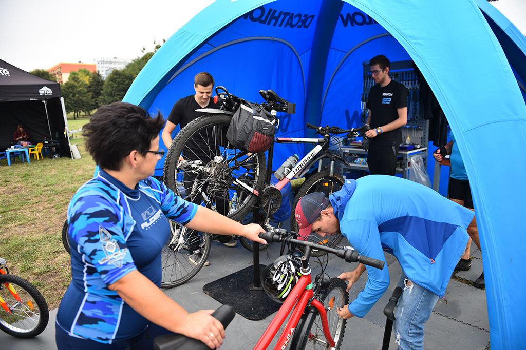 Wielkie święto rowerzystów odbywa się w  Parku Bielańskim